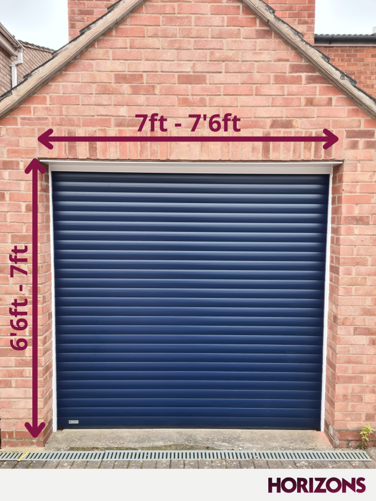 Single Garage Door Dimensions Horizons Garage Doors 768x1024 